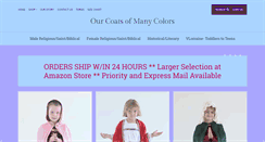 Desktop Screenshot of ourcoatsofmanycolors.com